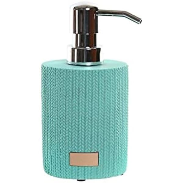 Tvålautomat - DKD Home Decor - Standard - Grön - Cement och polypropen - 8x9,5x15,5 cm