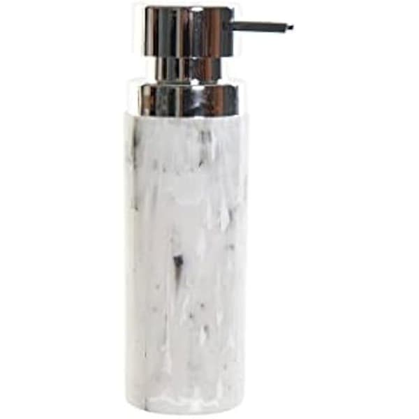 Tvålautomat - DKD Home Decor - Standard - Vit - ABS - 6,5 x 6,5 x 21,5 cm