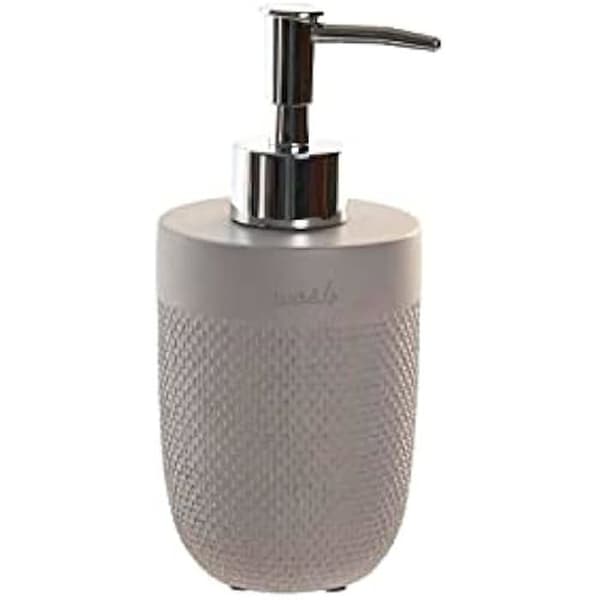 Tvålautomat - DKD Home Decor - Standard - Grå - Cement och polypropen - 8 x 8,5 x 16,5 cm