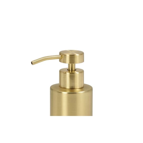 Tvålbehållare - WADIGA - Guldmetall - 220ml - Elegant design - 5.5cm x 19.5cm