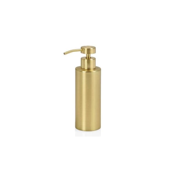 Tvålbehållare - WADIGA - Guldmetall - 220ml - Elegant design - 5.5cm x 19.5cm