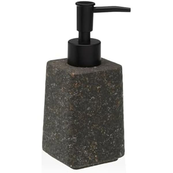 Tvålautomat - VERSA - Flerfärgad - Keramik - Plast - 8,5 x 8,5 x 17,5 cm