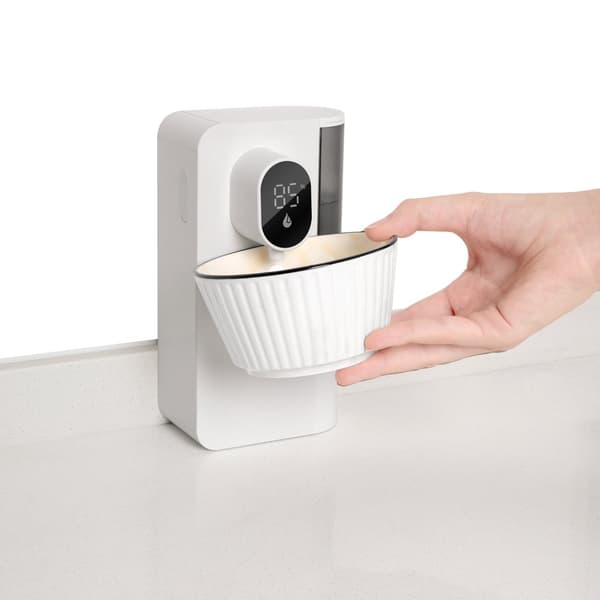 INF S12 Smart Sensor Flytande Tvål: Beröringsfri Hygien Vit