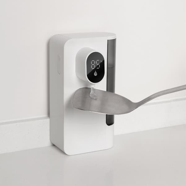 INF S12 Smart Sensor Flytande Tvål: Beröringsfri Hygien Vit