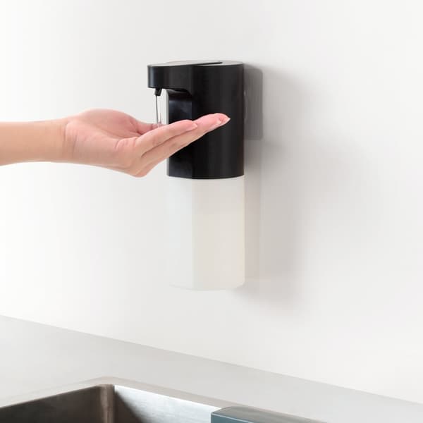 INF Smart Sensor Flytande Tvål Dispenser - Skum & Gel Svart