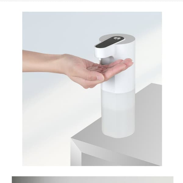 INF Smart Sensor Flytende Såpedispenser - Skum og Gel Hvit
