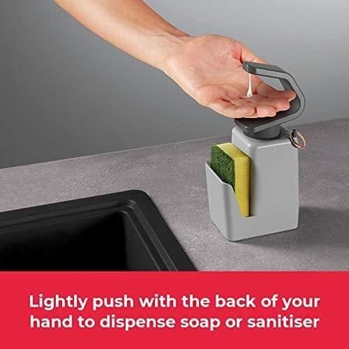 METALTEX Soaptex tvåldispenser - Med svamphållare - 330 ml