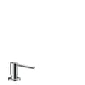 Miniatyrbild 2 av 2: Hansgrohe a41 1-håls tvåldispenser 500ml i kromkonstruktion