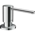 Miniatyrbild 1 av 2: Hansgrohe a41 1-håls tvåldispenser 500ml i kromkonstruktion