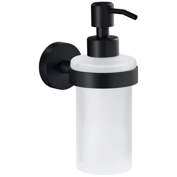 tesa MOON BLACK 40565-00000-00 Tvålautomat 200 ml svart (matt), satinglas