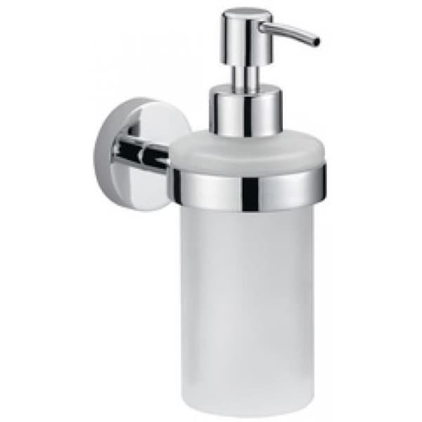 Tvålbehållare - tesa - SMOOZ - 200 ml - Satin glas - Svart