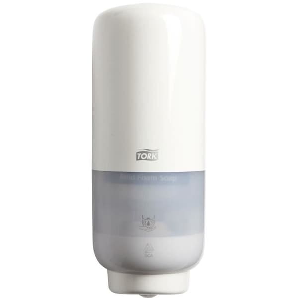 Tvåldispenser - TORK - Elevation S4 - Vit - Kontaktlöst skum - 2500 doser