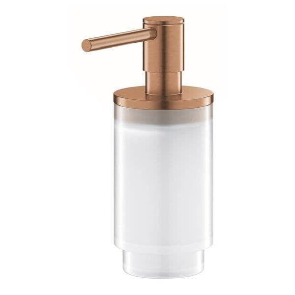 Grohe urval Distributör för tvål 130 ml glas Borstad varm solnedgång