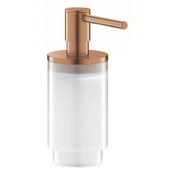 Grohe urval Distributör för tvål 130 ml glas Borstad varm solnedgång