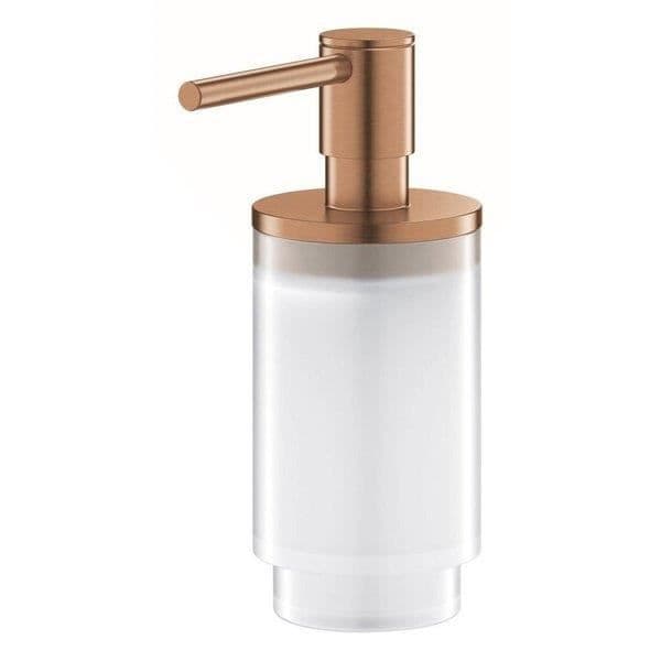 Grohe urval Distributör för tvål 130 ml glas Borstad varm solnedgång