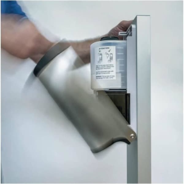 Desinfektionsdispenser för montering på ben eller vägg Emco SYSTEM2
