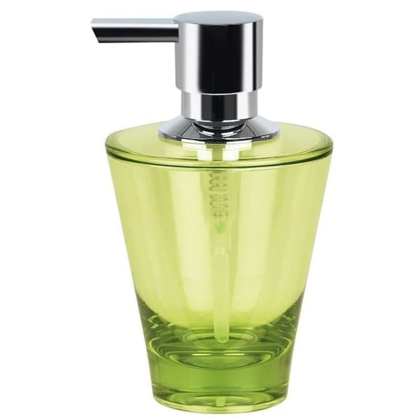 SPIRELLA Max Light tvålautomat - 14,5 x 9 x 8,5 cm - Olivgrön