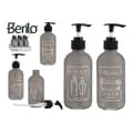 Miniatyrbild 3 av 4: Bigbuy tvåldispenser för hemmet - S3608353 - Black Grey Soapdispenser Polypropenglas (6,5 x 16 x 6,5 cm)