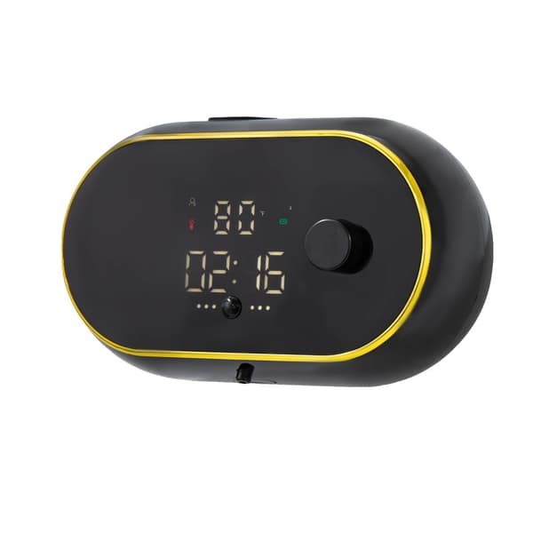 Automatisk Tvålbehållare, LCD-display, IPX5 Vattentålig,svart