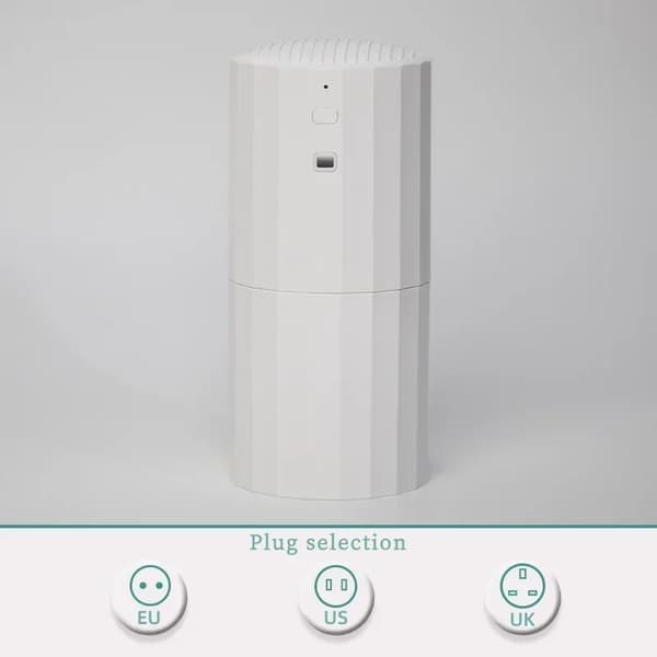 Smart aromaterapidiffusor, Wifi- och Bluetooth-kontroll, 130 ml kapacitet,Vit WIFI Bluetooth, EU