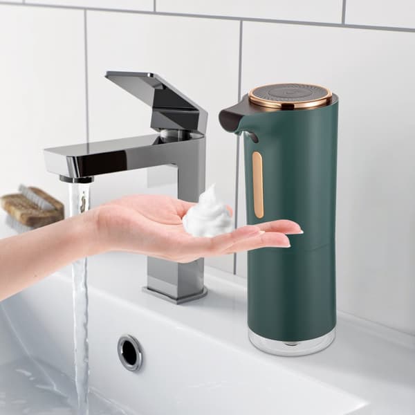 Väggmonterad tvålpump, 250 ml kapacitet, infraröd sensorteknik