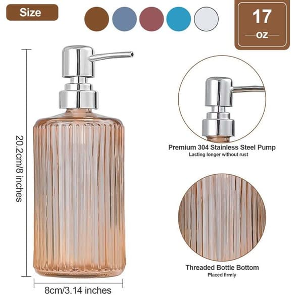 Hohaoo tvål dispenser - 3Amber