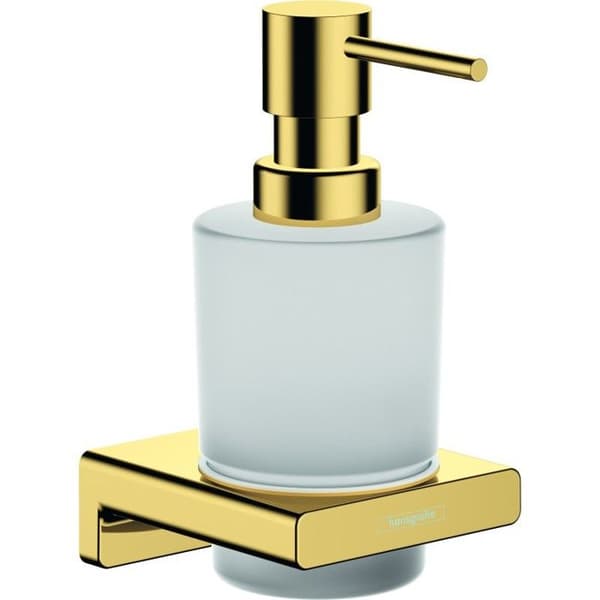 Tvålbehållare - HANSGROHE - AddStoris - Polerad guld - Väggmontering - 200 ml