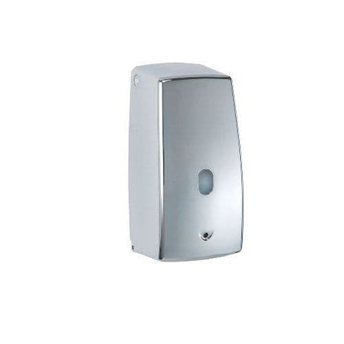 WENKO Väggmonterad tvålautomat, beröringsfri, Treviso, Kapacitet 650ml, Plast, 11x22,5x10,5 cm, Krom