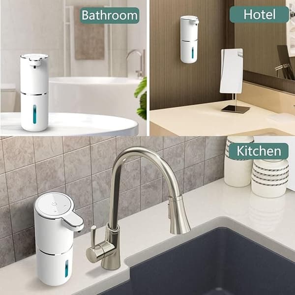 Automatisk Sensor Dispenser för Handtvål – 380ML – Väggmonterad Elektrisk Tvåldispenser för Kök, Badrum och Kontor