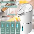 Miniatyrbild 2 av 7: Automatisk Sensor Dispenser för Handtvål – 380ML – Väggmonterad Elektrisk Tvåldispenser för Kök, Badrum och Kontor