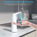 Miniatyrbillede 3 af 5: Bomclap automatisk sæbedispenser 400ml – vægmonteret flydende sæbemaskine til køkken og badeværelse