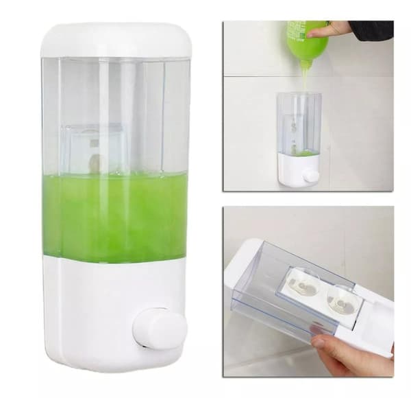 Dispenser för tvål eller diskmedel