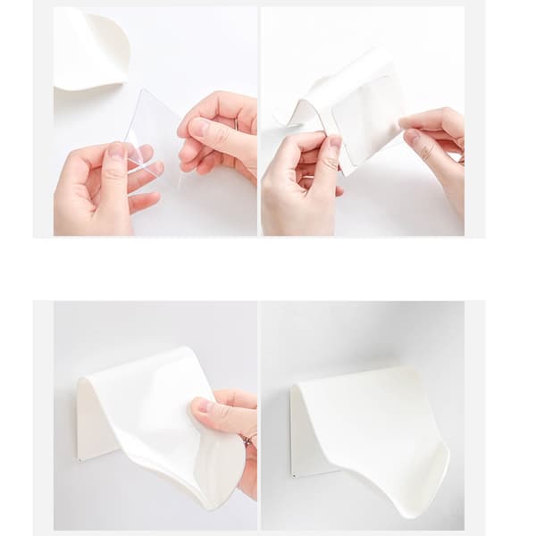 Stilren Tvålhållare (Självhäftande) Minimalistisk Design