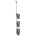 Miniatyrbillede 3 af 7: vidaXL brusehylde 30x15x(67-105) cm aluminium