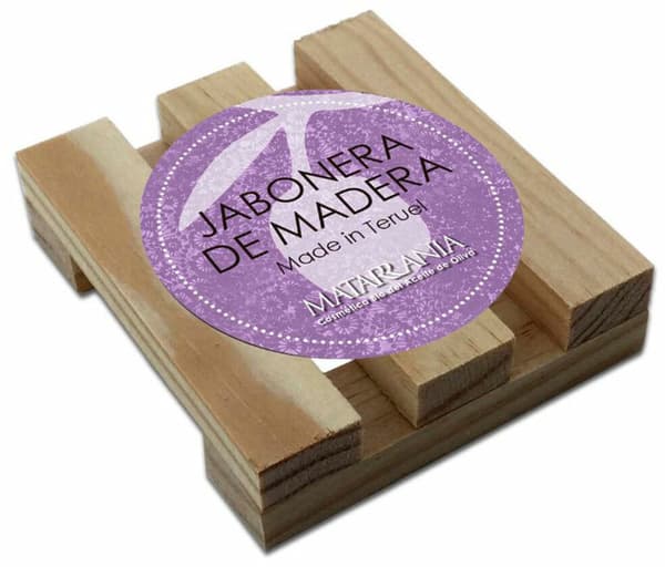 Soap dish Matarrania Jabonera Madera Wood
