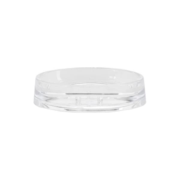 Andrea House Akryl Tvålkopp - GENERIC - 13x9cm - Transparent