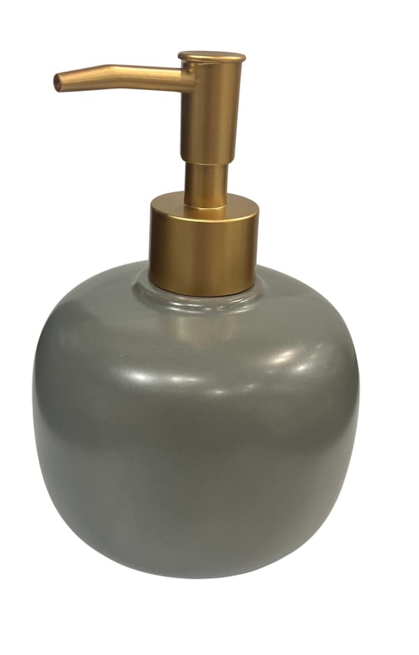 Tvålpump Keramik Mörkrosa