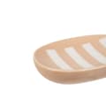 Miniatyrbillede 4 af 5: sæbeskål | ZENA | i beige striber | 13x8,8x3cm | 704437