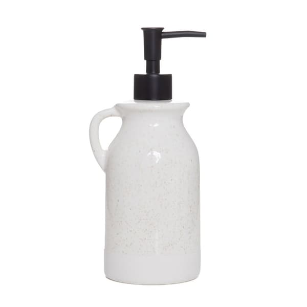 Dispenser | FERMIR | keramisk beige | 9x14,8/21 cm | 877426