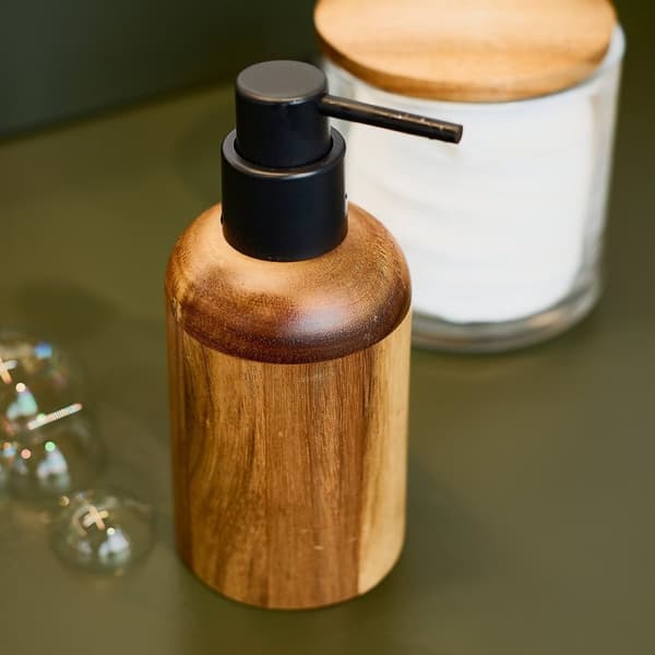 Dispenser | HARDIE | lavet af akacietræ | 7x17,5cm | 893914