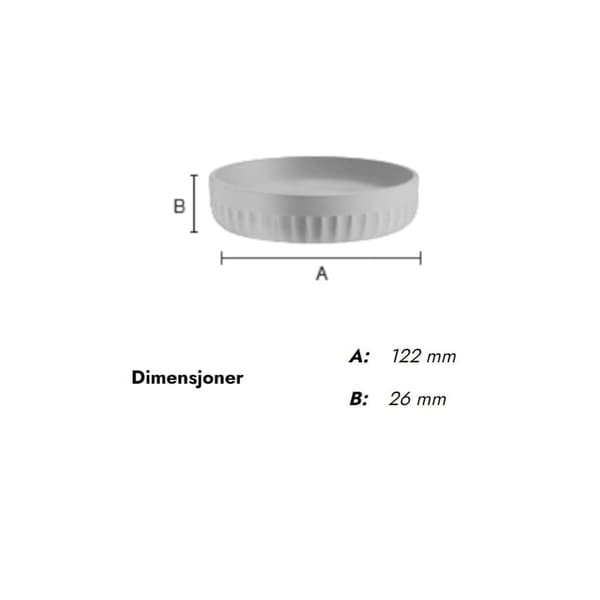 Beslagsboden Wave 560 Såpekopp