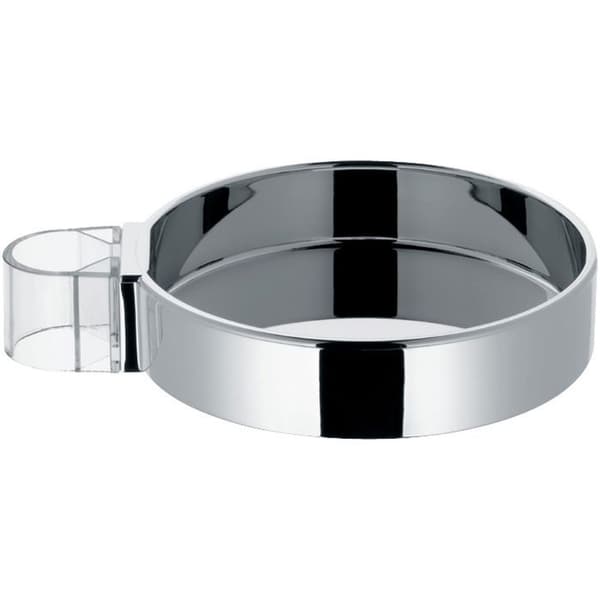 Tvålkopp - hansgrohe - Casetta'C. - Krom - Syntetmaterial - För 22 mm duschstänger