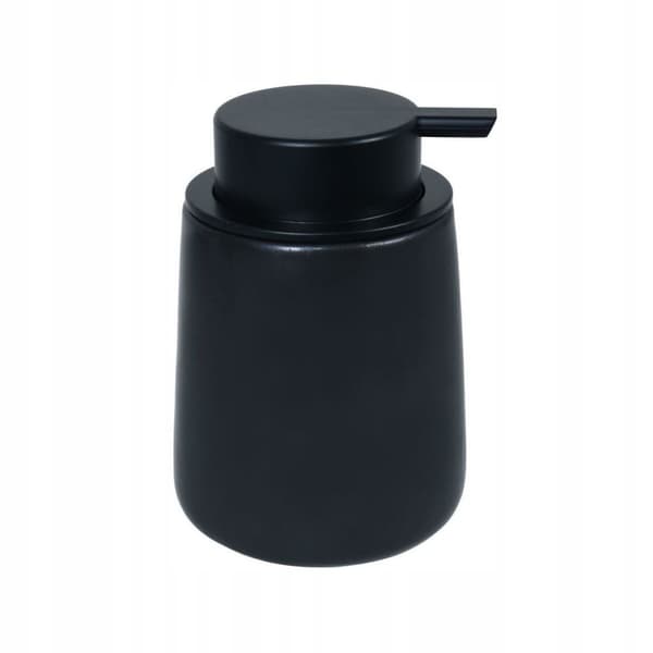 Dispenser för flytande tvål i badrummet, svart Nero