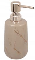 Miniatyrbillede 1 af 3: Badeværelsessæbedispenser 410 ml guld stentøj