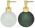 Miniatyrbillede 3 af 3: Sæbedispenser til badeværelset 400 ml glas med pumpe