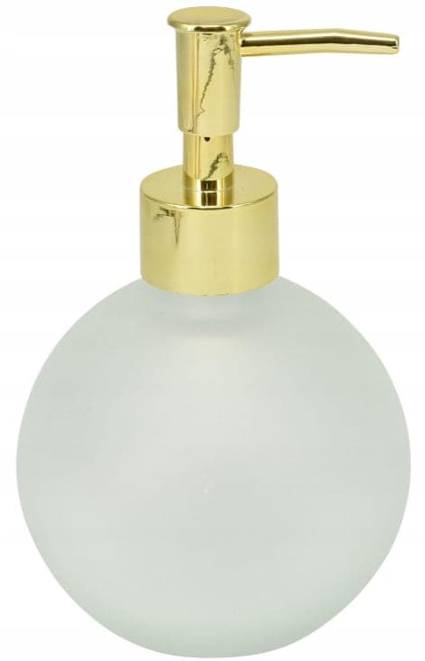 Sæbedispenser til badeværelset 400 ml glas med pumpe