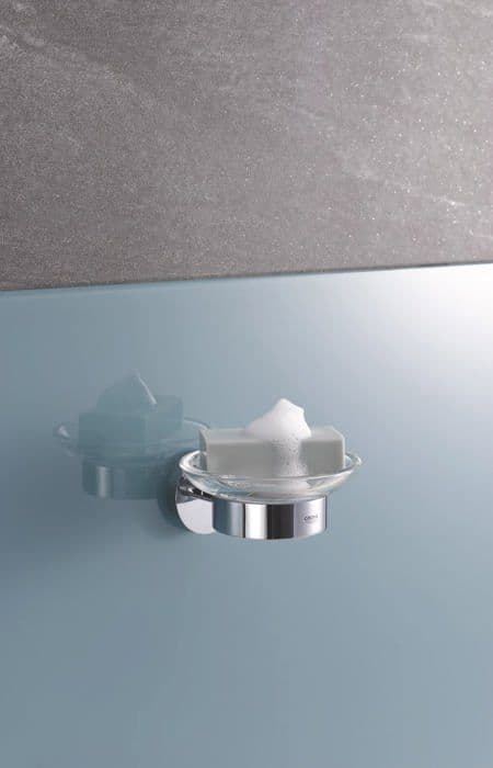 Grohe Tvålkopp - 41182000 - Start Refill Ersättningsglas Tvålkopp, krom
