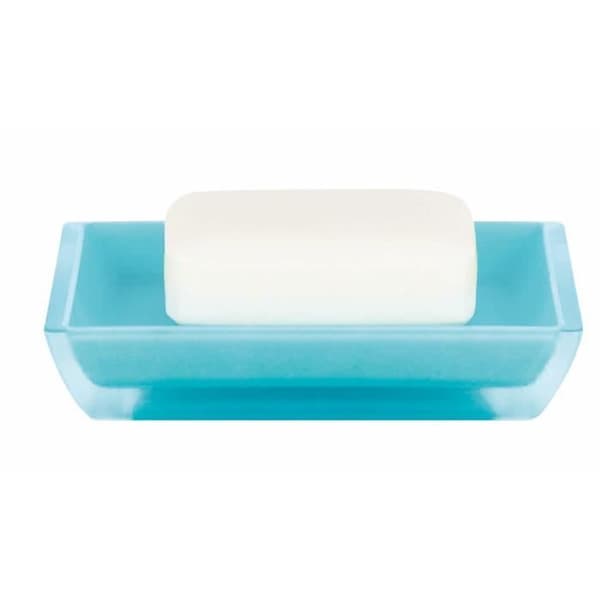 SPIRELLA Tvålkopp Freddo - 2,3x12,5x8,6cm - Ljusblå