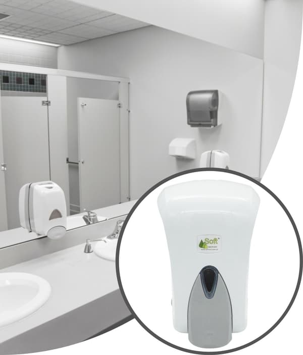 S6 flydende sæbedispenser 1 l, med tank
