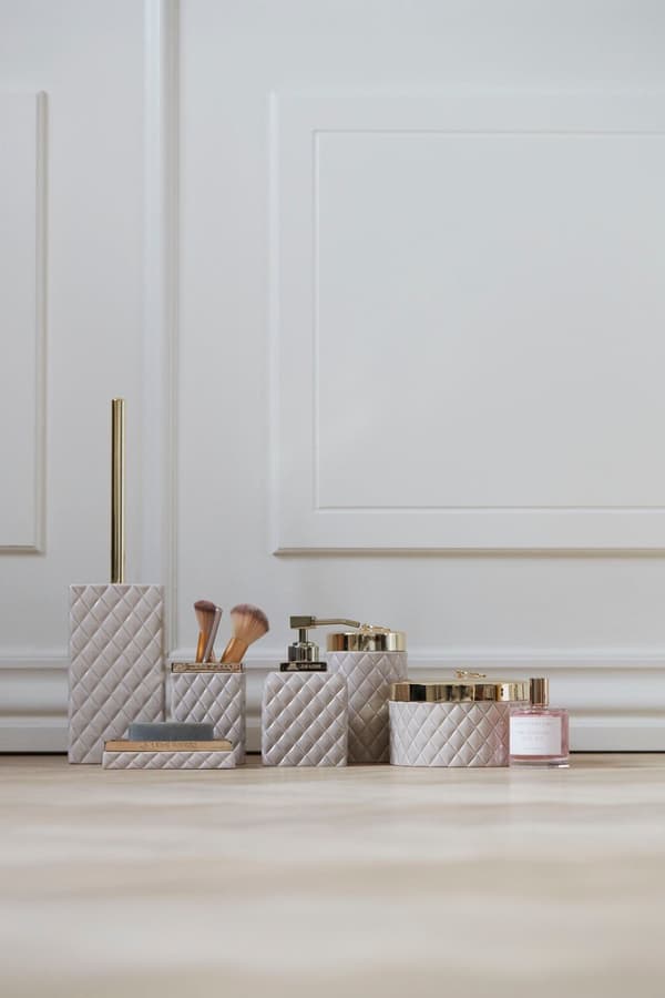 FURNLUX SÆBEHOLDER PORTIA BEIGE 7CM